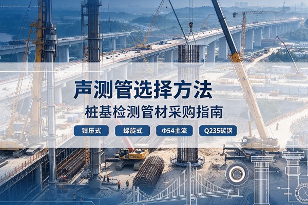 新宁声测管选型标准