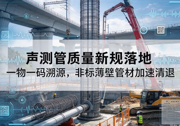 新宁声测管质量新规落地，一物一码溯源，非标薄壁管材加速清退