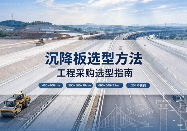 新宁沉降板选择方法
