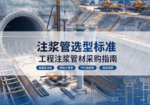 新宁注浆管选型标准